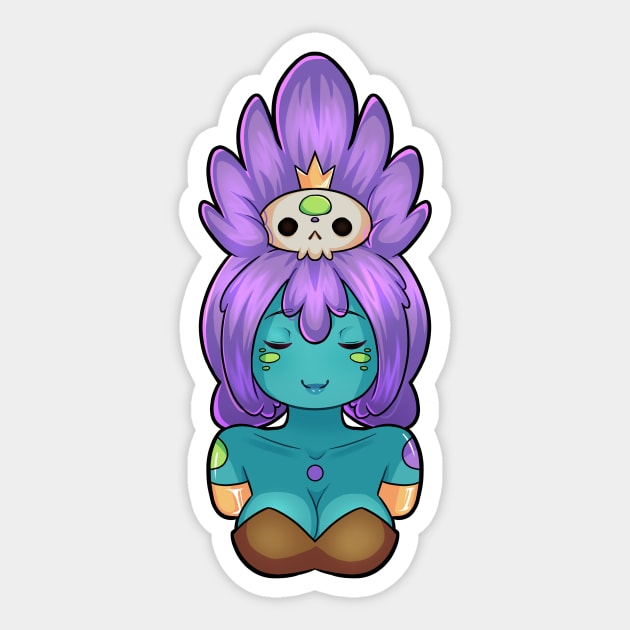 Jungle Princess Sticker by pau-stark507